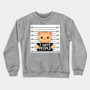 Kitty Mugshot Crewneck Sweatshirt